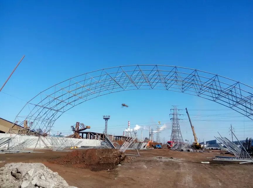湖南葫蘆島熱電廠網(wǎng)架